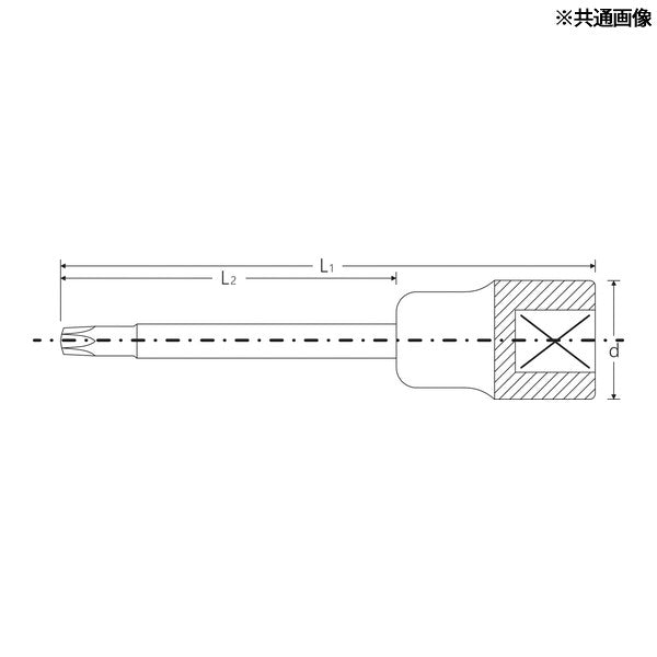 日本正規品 スタビレー 1/2SQ ヘクスローブソケット T55 (1054TX-T55)(4018754006854) STAHLWILLE