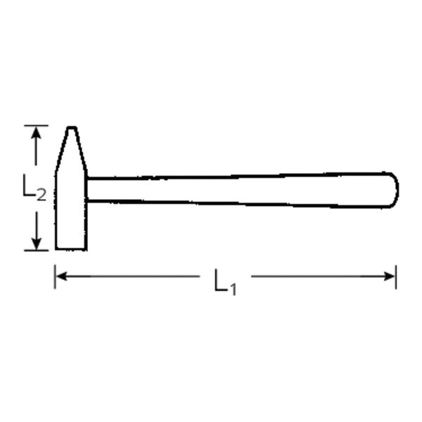 日本正規品 スタビレー ボールピンハンマー 1/2ポンド (10970-1/2)(4018754041077) STAHLWILLE