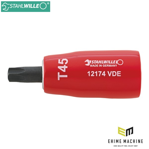 日本正規品 スタビレー (3/8SQ) 絶縁ヘクスローブ T45 (12174VDE-T45)(4018754253630) STAHLWILLE
