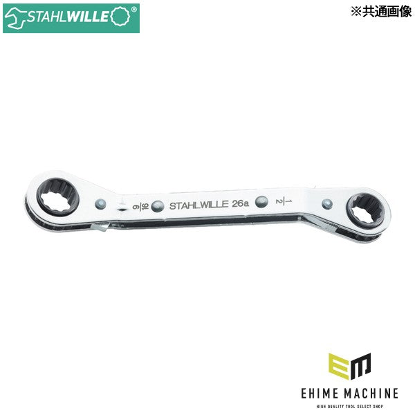 日本正規品 スタビレー ラチェットメガネレンチ 1/4X5/16 (26A-1/4X5/16)(4018754116263) STAHLWILLE