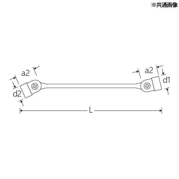 日本正規品 スタビレー インチサイズ フレックスジョイントスパナ 5/8X11/16 I型断面 (29A-5/8X11/16)(4018754028986) STAHLWILLE