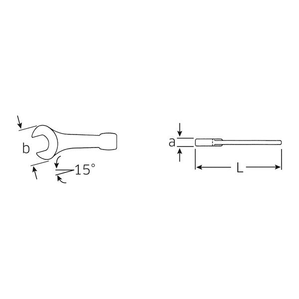 日本正規品 スタビレー 打撃スパナ 105mm 打撃用 (4204-105)(4018754023820) STAHLWILLE