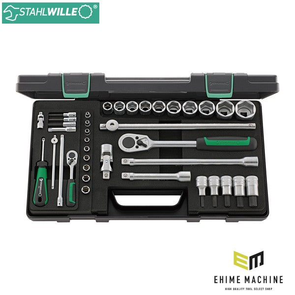 日本正規品 スタビレー 38点組 1/4SQ ソケットレンチセット (40/52/27/11KN)(4018754260638) STAHLWILLE