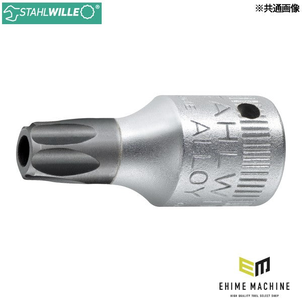 日本正規品 スタビレー 1/4SQ イジリドメ付へクスローブソケット T27 (44KTXB-T27)(4018754150410) STAHLWILLE
