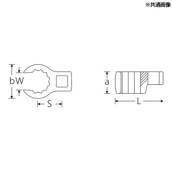 日本正規品 スタビレー (3/8SQ) クローリングスパナ 3/4インチ フレアナット用 (440A-3/4)(4018754004560) STAHLWILLE