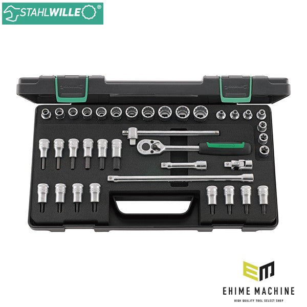 日本正規品 スタビレー 37点組 3/8SQ ソケットレンチセット (45/49/32/5TXKN)(4018754260461) STAHLWILLE