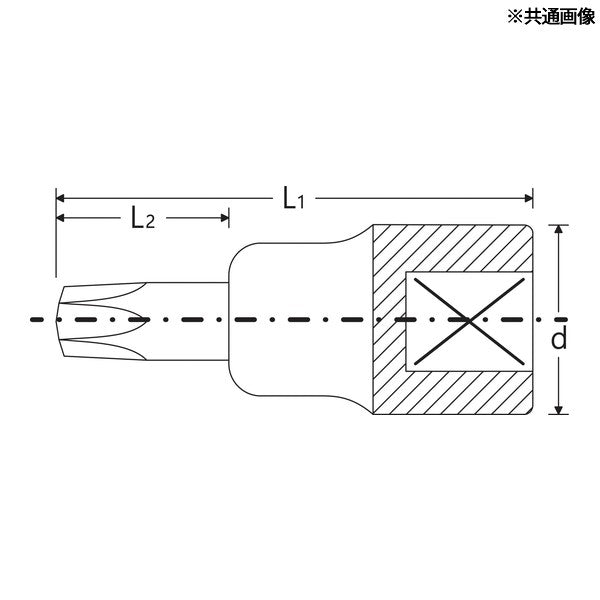 日本正規品 スタビレー 1/2SQ イジリドメ付へクスローブソケット T20 (54TXB-T20)(4018754101986) STAHLWILLE