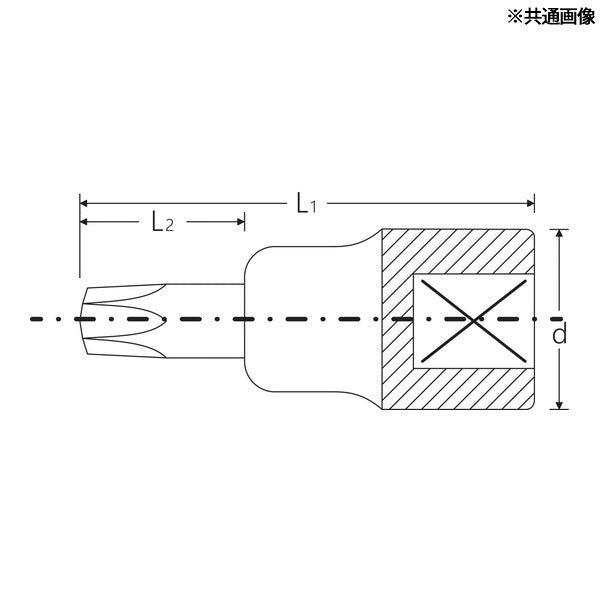 日本正規品 スタビレー 1/2SQ ヘクスローブソケット T30 (54TX-T30)(4018754006670) STAHLWILLE