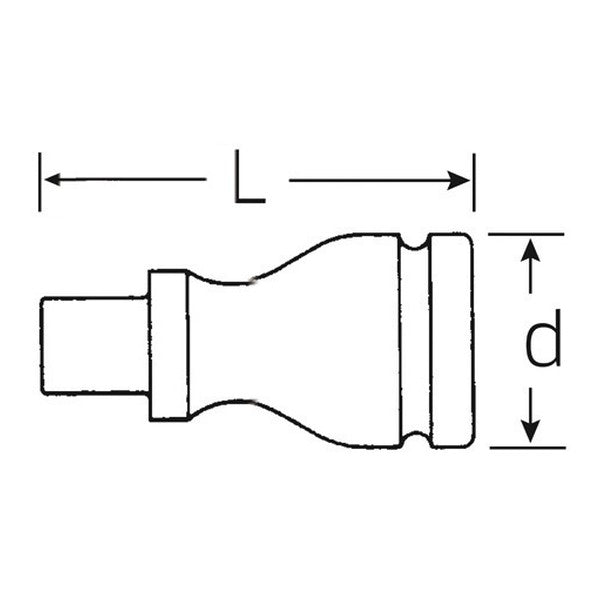 日本正規品 スタビレー 1/2SQ インパクトエキステンション (509/2IMP)(4018754017157) STAHLWILLE