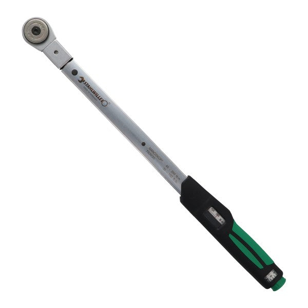 【エクストラセール】日本正規品 スタビレー トルクレンチセット 40-200Nm 1/2SQラチェットヘッド ケース付 限定セット 板バネ式リセット不要 公差±3% (730N/20S) (4545301031378) STAHLWILLE