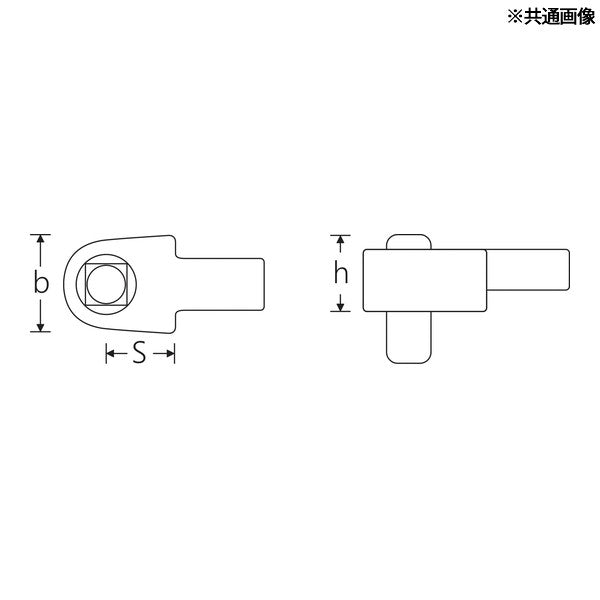 日本正規品 スタビレー 校正用トルクレンチ差替ヘッド 板バネ式リセット不要 ヘッド交換式 (734K/100)(4018754239610) STAHLWILLE
