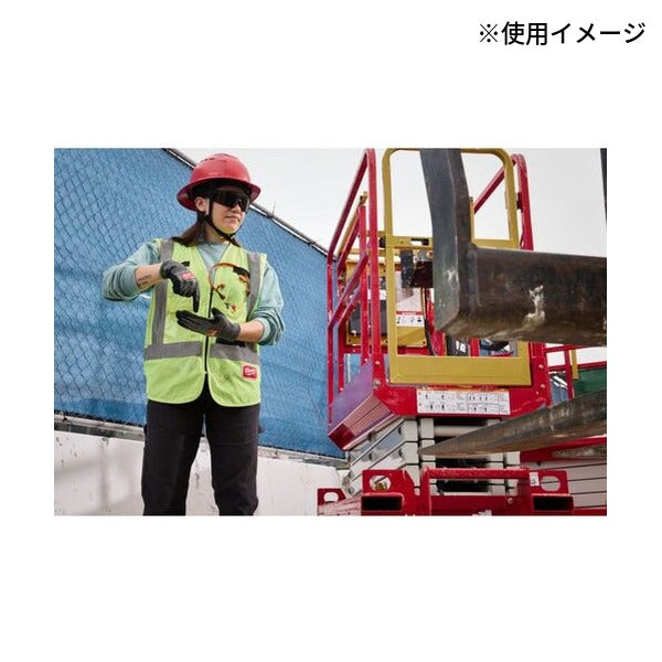 日本正規品 ミルウォーキー 一眼型セーフティーグラス スモーク (4932500722)(4573592072589) milwaukee