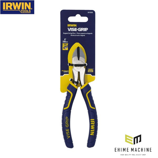 アーウィン ニッパー 150mm 中硬線1.5mm対応 電工 (2078306)(0038548028187) IRWIN