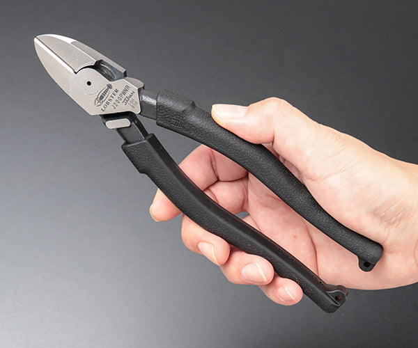 [26SS新商品] ロブテックス パワーニッパー ラウンド刃 電工用 VVF線/鉄線対応 全長199mm (J200PWNR)(4963202021821) LOBSTER エビ