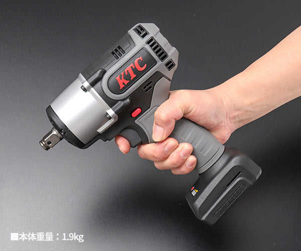 KTC 12.7sq ホイールナット専用コードレストルクリミット インパクトレンチ 本体のみ JAE475 (4989433617282) 京都機械工具