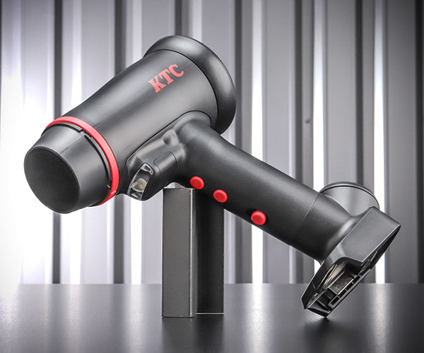 KTC コードレスブローガン本体のみ 18V 風速5段階 最大51m/s LEDライト付 バッテリー・充電器・ノズル別売 (JAE551) (4989433617404) 京都機械工具