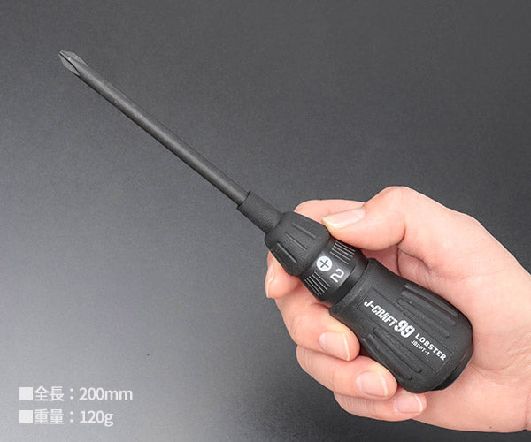 ロブテックス J-CRAFT99 貫通ドライバー ＋(プラス) JBDPT2 ジェー