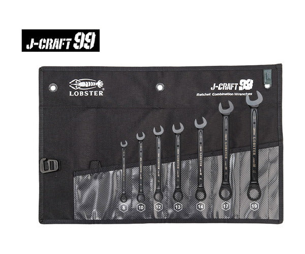ロブテックス J-CRAFT99 JBRW7SET クロームツールロール ラチェットコンビセット Jクラフト ツーナインズ ロブスター LOBSTER