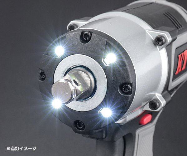 [26AW限定セット] KTC タイヤ着脱整備応援キャンペーン コードレスインパクト+ソケット+トルクレンチセット (JTAE475DZ) 京都機械工具