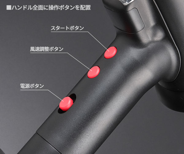 KTC コードレスブローガンセット 18V 5.0Ah バッテリー付 洗車 水滴除去 風速5段階 最大51m/s LEDライト付 (JTAE551) (4989433617336) 京都機械工具