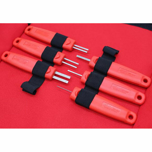 JTC 6PCSダイヤモンドヤスリセット (JTC7364SET)(4580644781146) JTC Auto Tools 配線・ヒューズボックス接触不良予防 端子点検・清掃用