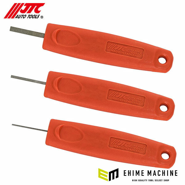 JTC 3PCSダイヤモンドヤスリ 端子用 (JTC7365)(4713218695352) JTC Auto Tools 端子点検・清掃用 配線接触不良予防