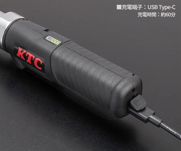 [26SS新商品] KTC 9.5sq.コードレスロングラチェットレンチセット 電動ラチェットレンチ JTRE330L (4989433617268) 京都機械工具