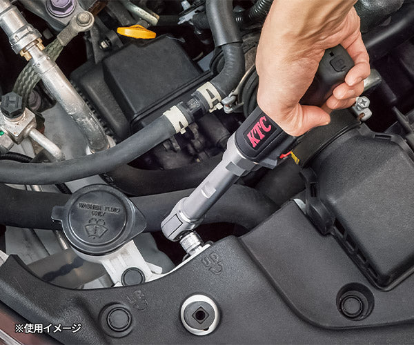 [26SS新商品] KTC 9.5sq.コードレスロングラチェットレンチセット 電動ラチェットレンチ JTRE330L (4989433617268) 京都機械工具