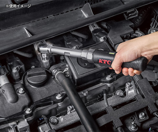 [26SS新商品] KTC 9.5sq.コードレスロングラチェットレンチセット 電動ラチェットレンチ JTRE330L (4989433617268) 京都機械工具