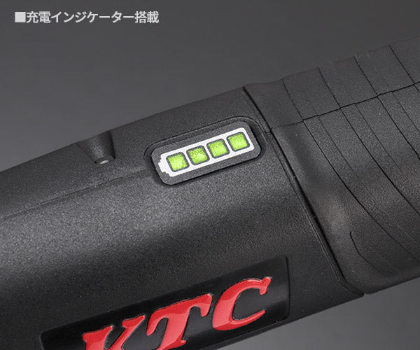 [26SS新商品] KTC 9.5sq.コードレスロングラチェットレンチセット 電動ラチェットレンチ JTRE330L (4989433617268) 京都機械工具