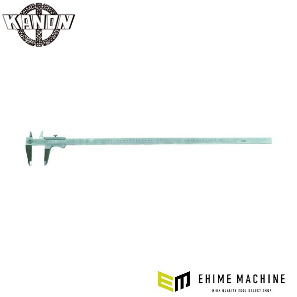 カノン 軽量ノギス 600mm 測定範囲0～600mm 最小表示0.05mm 測定工具 (M60P)(4582126961343) 中村製作所 KANON