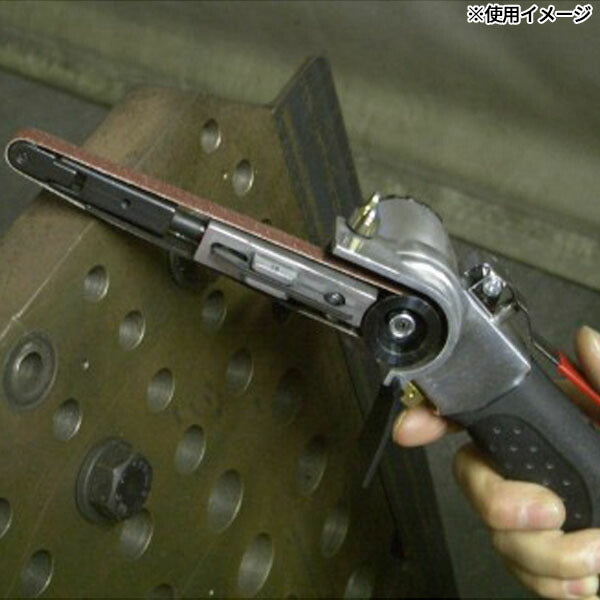 空研 ベルトサンダーセット 10mm幅ベルト 小型軽量 エアーベルトサンダー (KBS-10A)(4560246021451) KUKEN