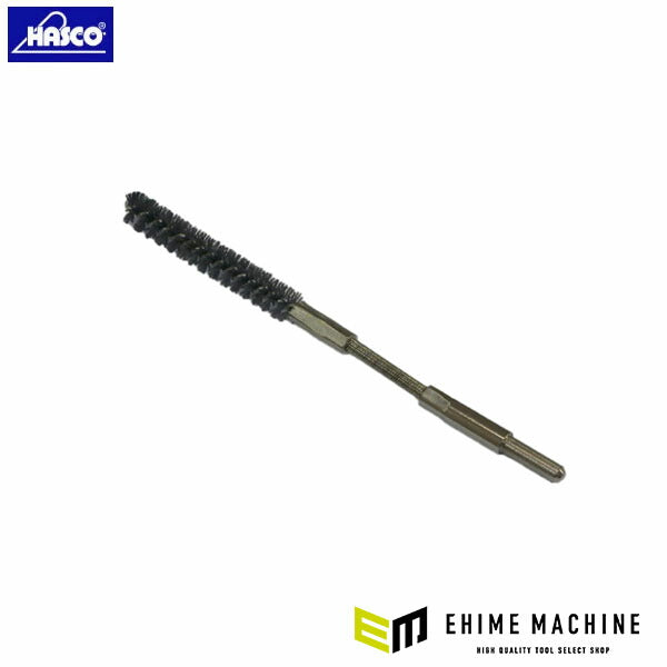 ハスコー キャリパースライドピンブラシ スチール用 φ12 全長170mm シャフト径φ6 (KBS-12F)(4580372211182) HASCO