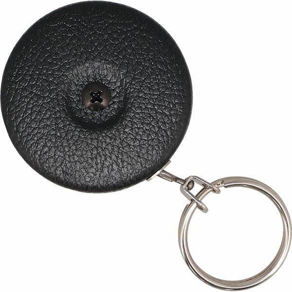 日本正規品 キーバック リトラクタブルキーチェーン オリジナルシリーズ (0003-013) (0088056015094) 24インチ  固定式ベルトループ ブラック キーリール KEY-BAK
