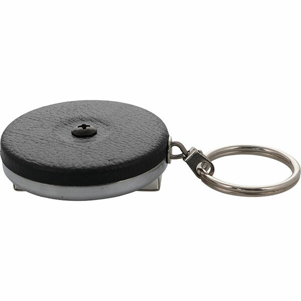 日本正規品 キーバック リトラクタブルキーチェーン オリジナルシリーズ (0003-013) (0088056015094) 24インチ  固定式ベルトループ ブラック キーリール KEY-BAK