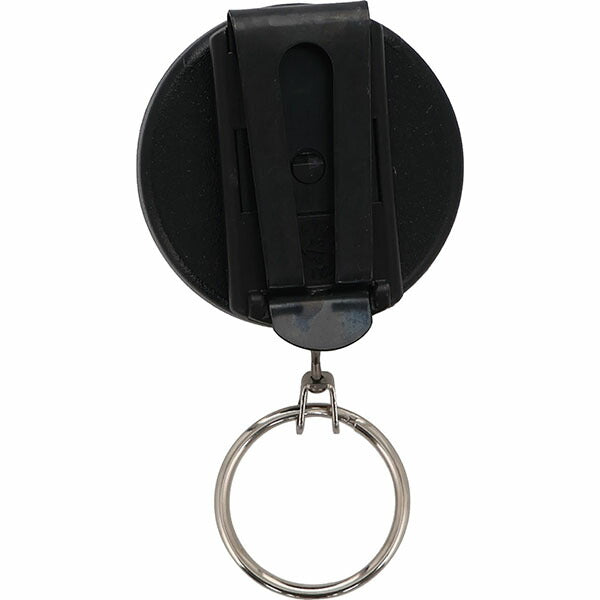 日本正規品 キーバック リトラクタブルキーチェーン オリジナルシリーズ (0004-011) (0088056015100) 24インチ 着脱可能回転式ベルトクリップ クローム キーリール KEY-BAK