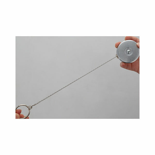 日本正規品 キーバック リトラクタブルキーチェーン オリジナルシリーズ (0005-011) (0088056015063) 24インチ ベルトクリップ クローム キーリール  KEY-BAK