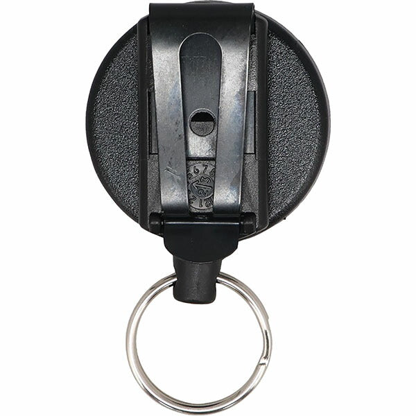 日本正規品 キーバック リトラクタブルキーリール オリジナルシリーズ (0484-821) (0088056015162) 48インチ 着脱可能回転式ベルトクリップ クローム 鍵15本対応 KEY-BAK