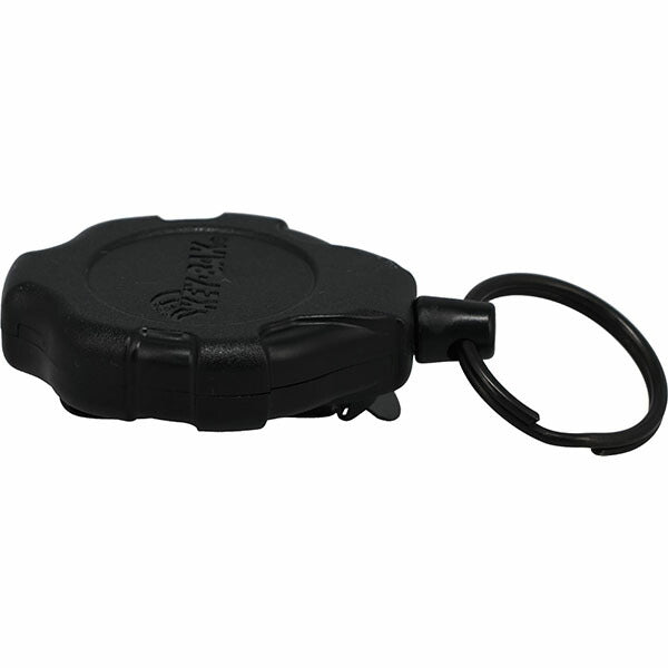 日本正規品 キーバック リトラクタブルキーチェーン RATCH-IT (0KR2-3A21) (0088056912409) 48インチ コード ベルトクリップ ラチェット式 5インチロック 鍵15本対応 工具落下防止 KEY-BAK