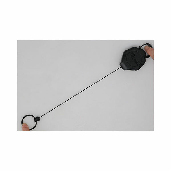 日本正規品 キーバック リトラクタブルキーチェーン RATCH-IT (0KR2-4A11) (0088056912379) 36インチ カラビナ ラチェット式 耐荷重370g 鍵22本対応 工具落下防止 KEY-BAK