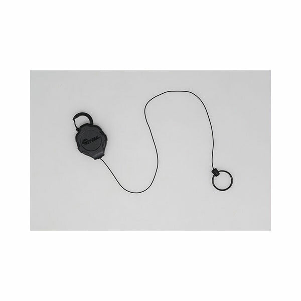 日本正規品 キーバック リトラクタブルキーチェーン RATCH-IT (0KR2-4A11) (0088056912379) 36インチ カラビナ ラチェット式 耐荷重370g 鍵22本対応 工具落下防止 KEY-BAK