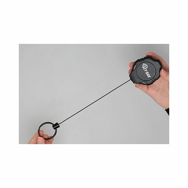 日本正規品 キーバック リトラクタブルキーチェーン RATCH-IT (0KR2-4A21) (0088056912355) 36インチ ベルトクリップ ラチェット式 耐荷重370g 鍵22本対応 工具落下防止 KEY-BAK