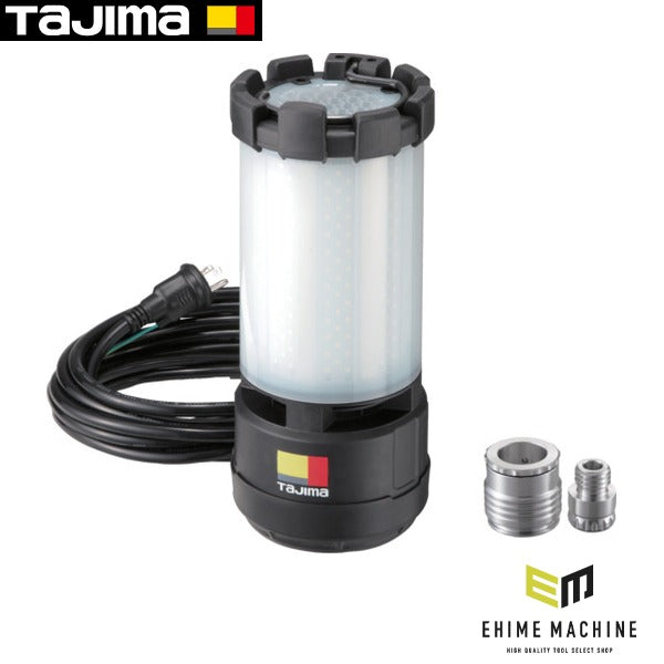 タジマ LED投光器 ワークライトKJR 10000lm(AC電源) 全方位照射 (KJRZ10A-AC)(4975364361912) TAJIMA TJMデザイン