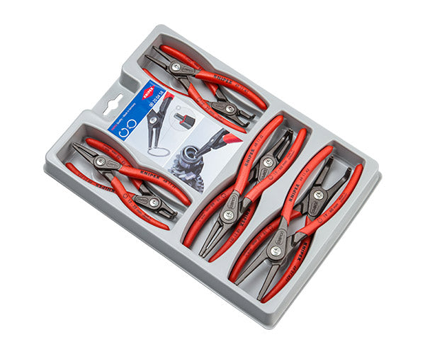 日本正規品 クニペックス 精密スナップリングプライヤーセット(8本組) (002004SB)(4003773062417) KNIPEX