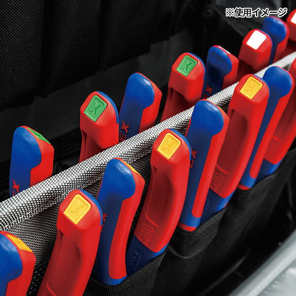 日本正規品 クニペックス カラーコードクリップ (10個入) パープル (006110CV)(4003773089711) KNIPEX