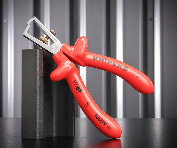 限定特価 KNIPEX 1117-160 絶縁エンドワイヤーストリッパー 1000V