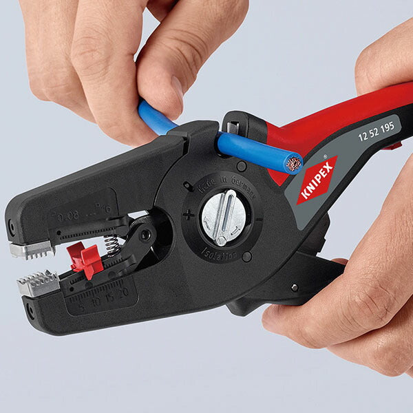 日本正規品 クニペックス ワイヤーストリッパー プレシストリップ16 (1252-195SB)(4003773085997) KNIPEX