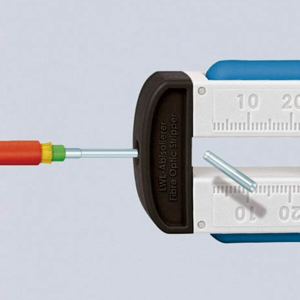 日本正規品 クニペックス 光ファイバー用ストリッパー (1285-110SB)(4003773087878) KNIPEX