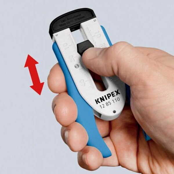 日本正規品 クニペックス 光ファイバー用ストリッパー (1285-110SB)(4003773087878) KNIPEX