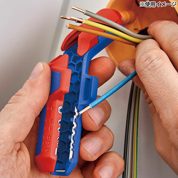 日本正規品 クニペックス エルゴストリップ PVケーブル用 (1695-03SB)(4003773092605) KNIPEX
